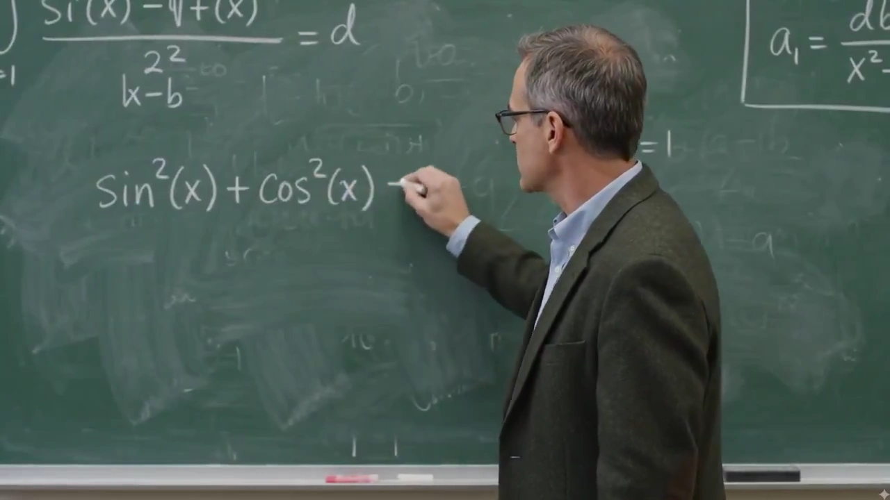 Chalkboard Wisdom: Trigonometric Proofs Explained
