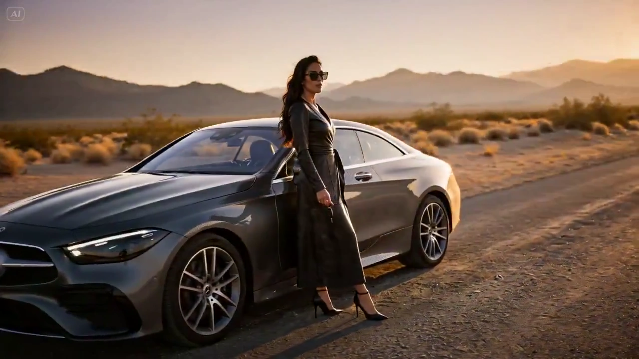 Luxury Redefined: Mercedes-Benz in Golden Hour
