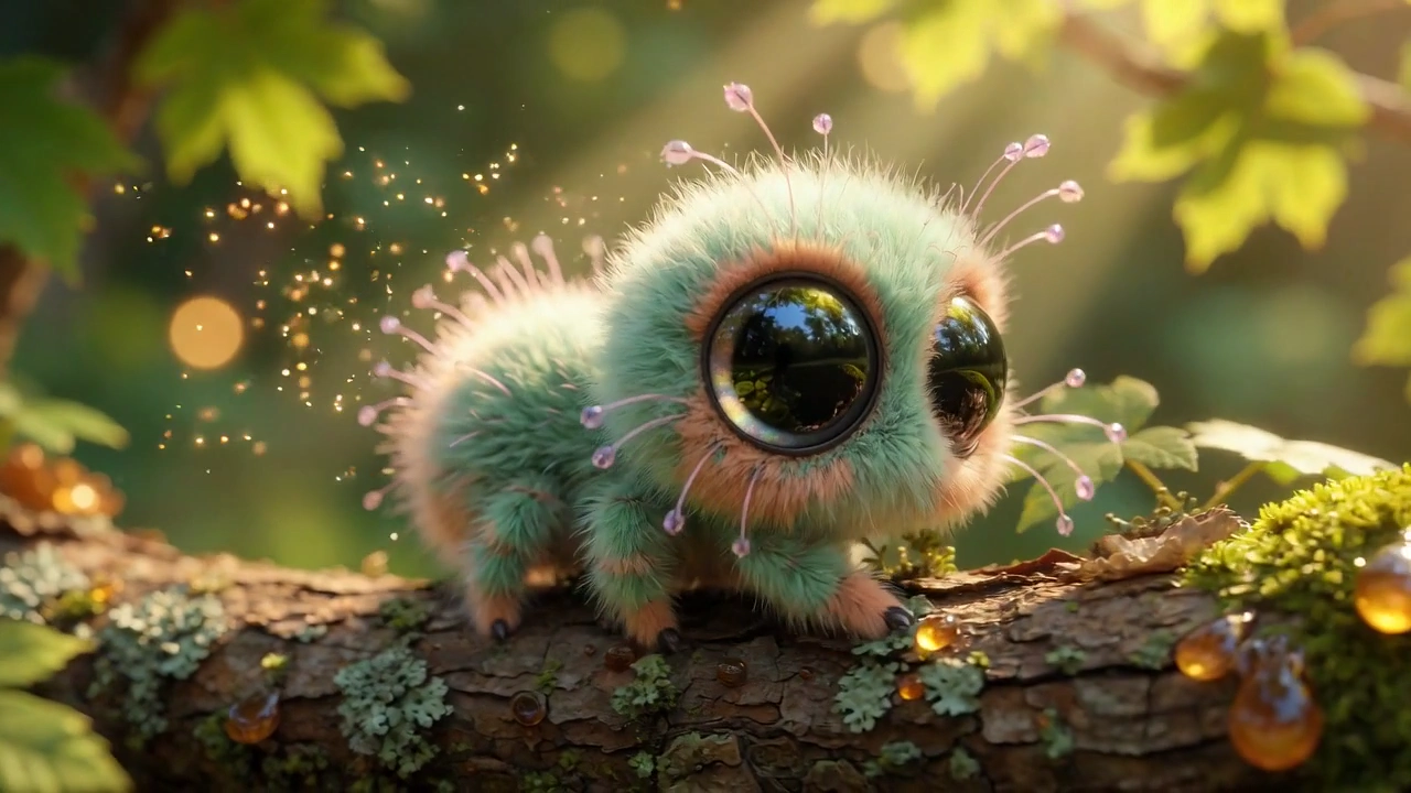 Meet the Enchanting Forest Sprite: A Macro Photography Delight