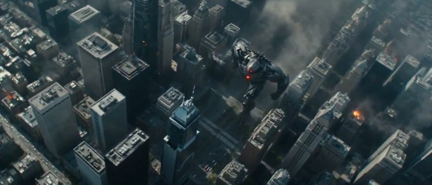 Unleashing the Biomechanical Monster in a Cityscape