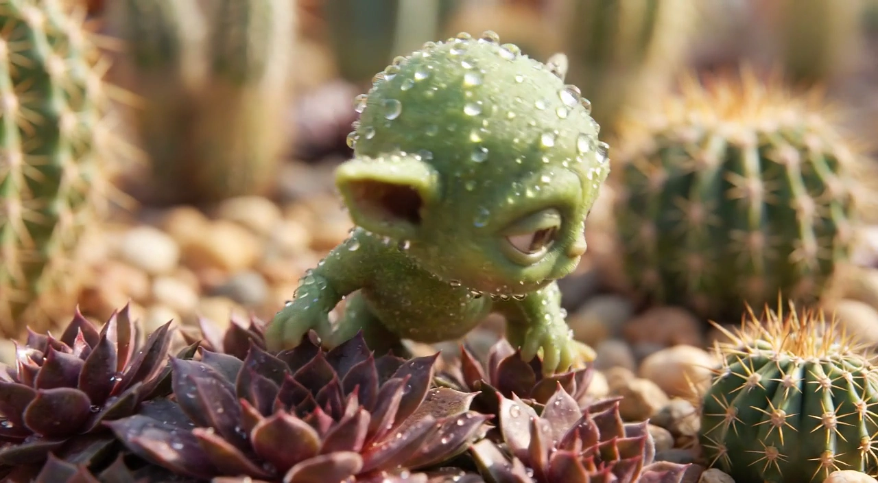 A Glimpse into the Life of a Curious Desert Pixie