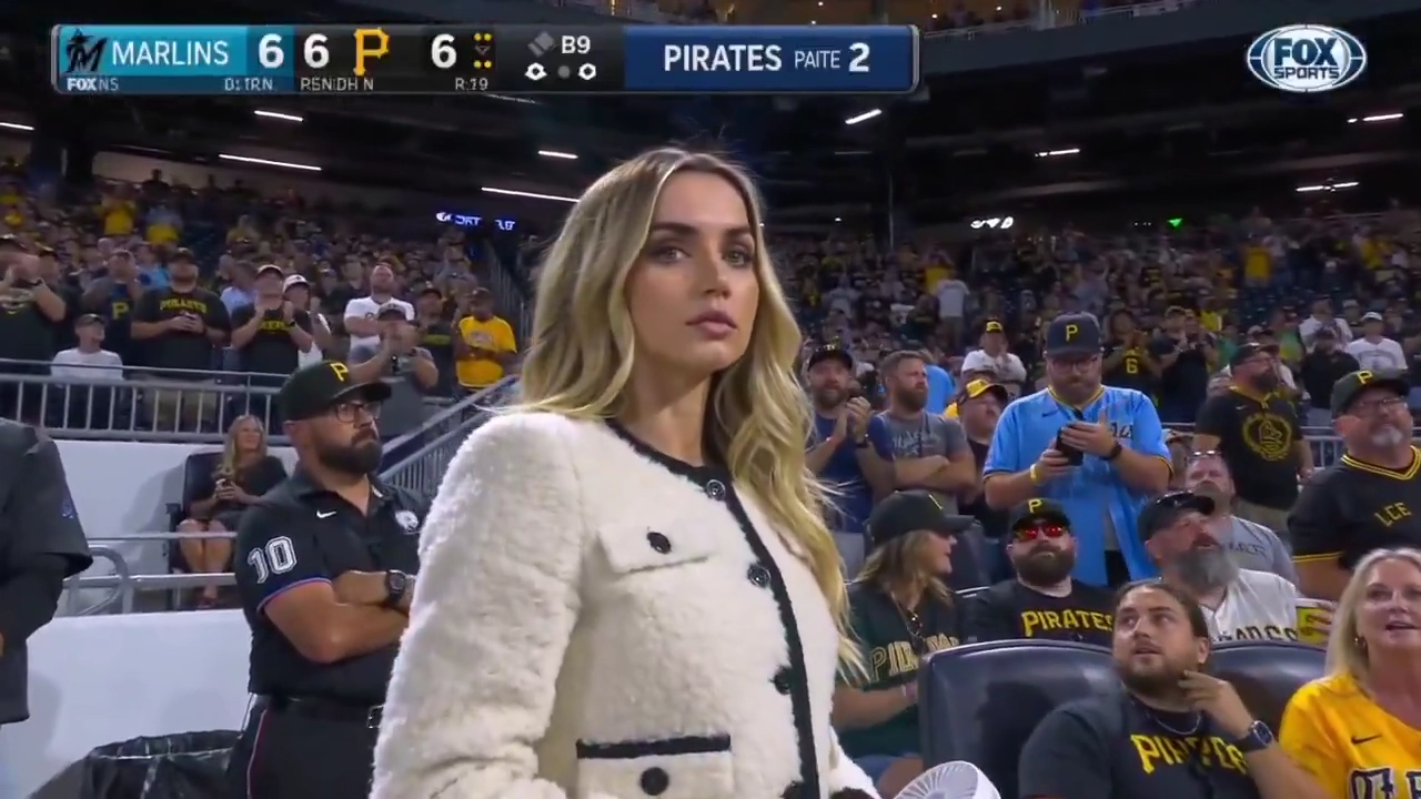 Star Power in the Stands: Ana de Armas at the Baseball Match