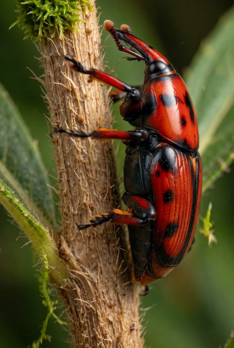 A Close Encounter with a Palm Weevil: Nature's Tiny Marvel