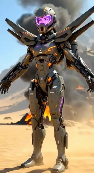 Epic Sci-Fi Transformation in Stunning Detail