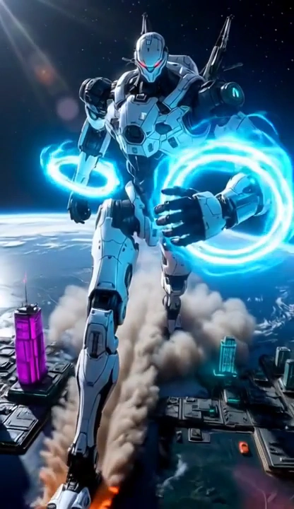 Mecha Mayhem: The Arrival of a Giant Robot