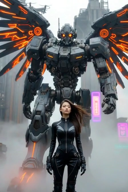 Futuristic Fury: The Rise of the Mech Warrior