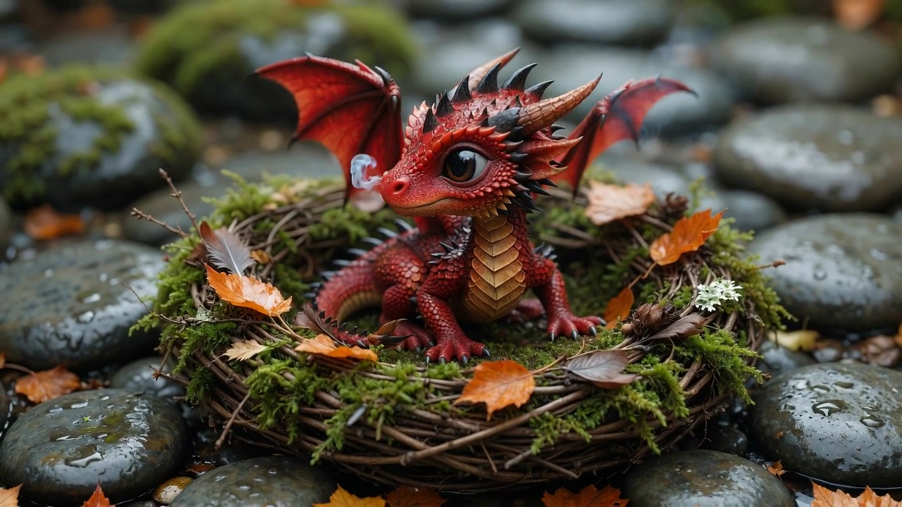What if a dragon's first nest held the promise of legend?