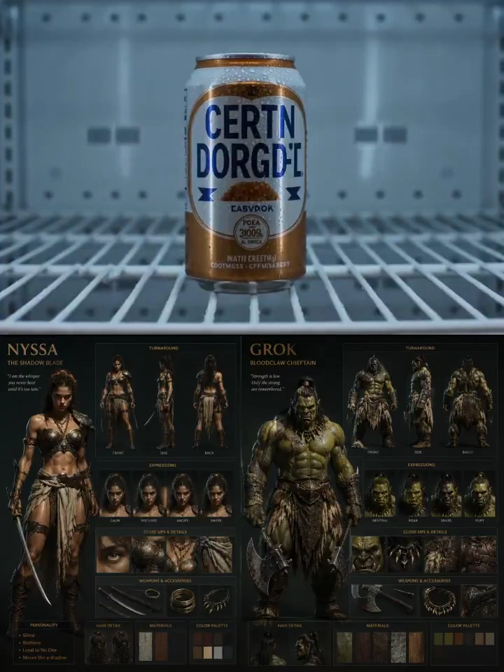 Two Hunters Face Off Over a Single Beer in a Supermarket