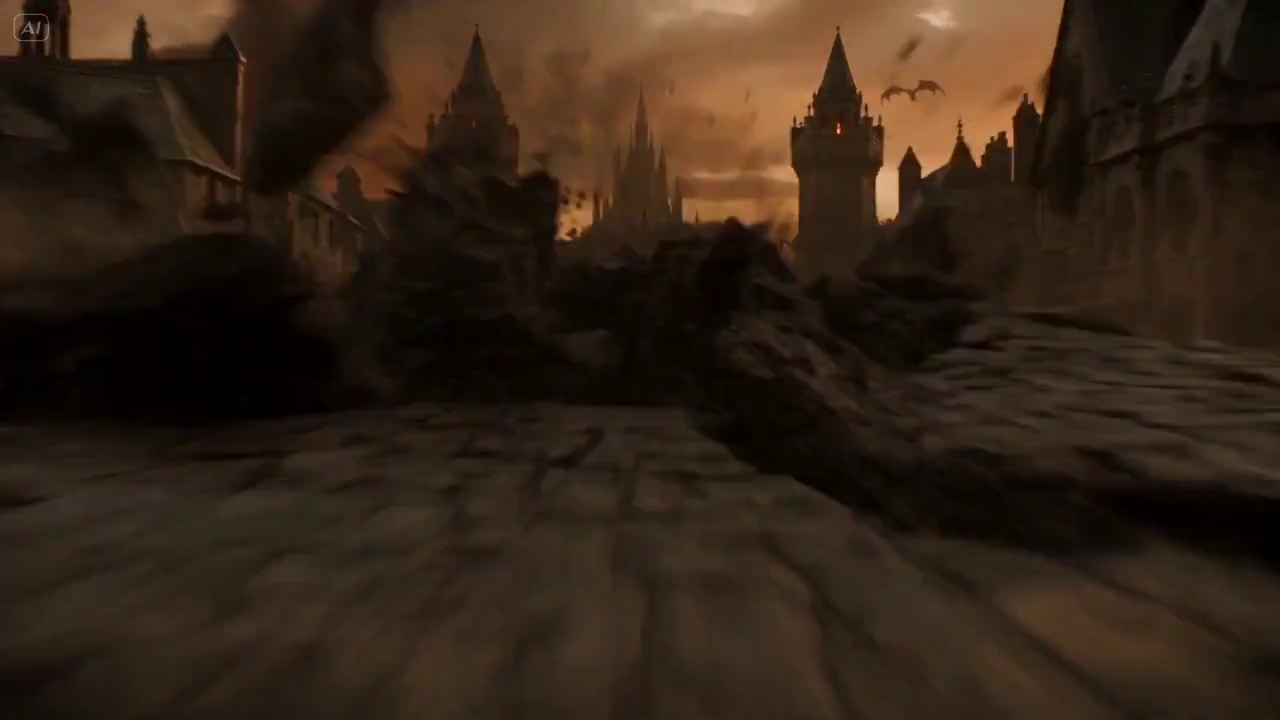 Obsidian Giant with Molten Skin Levels a Burning Fantasy Realm