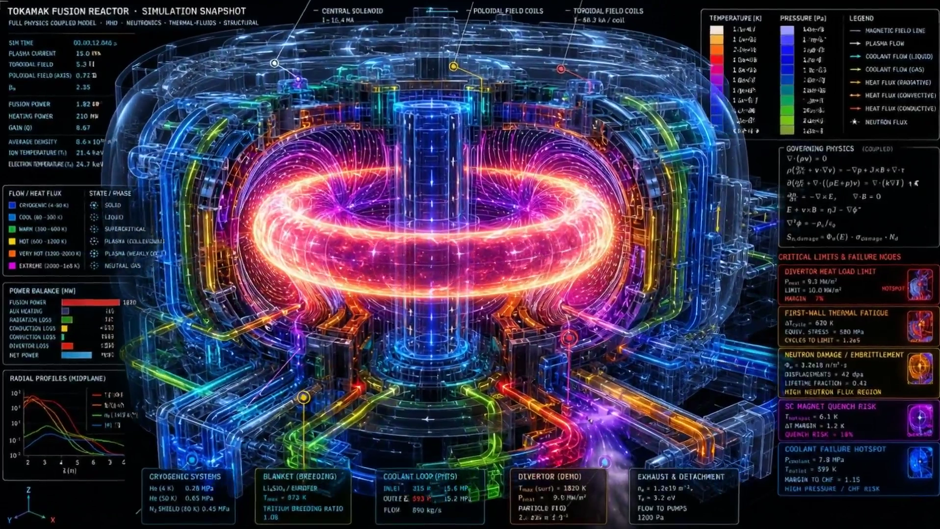 Volumetric Flow Fields Map Heat Transfer Within a Glass Reactor