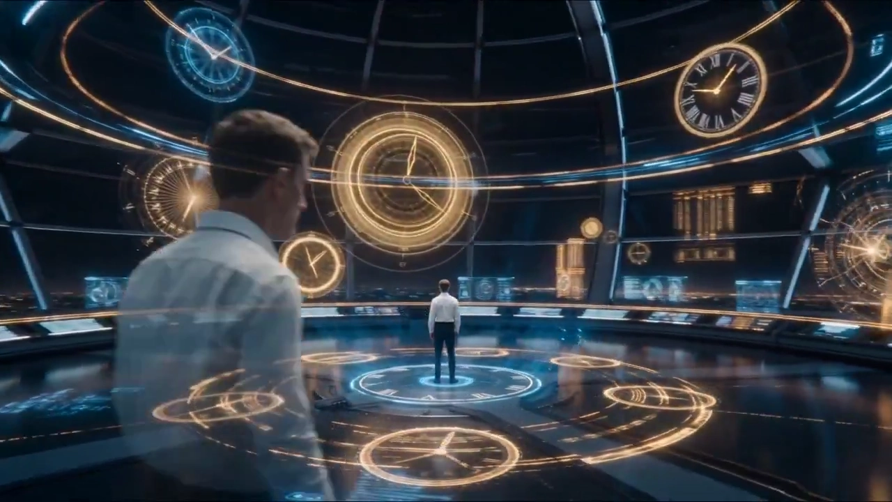 Time Unravels as a Researcher Morphs Through All Ages at Once