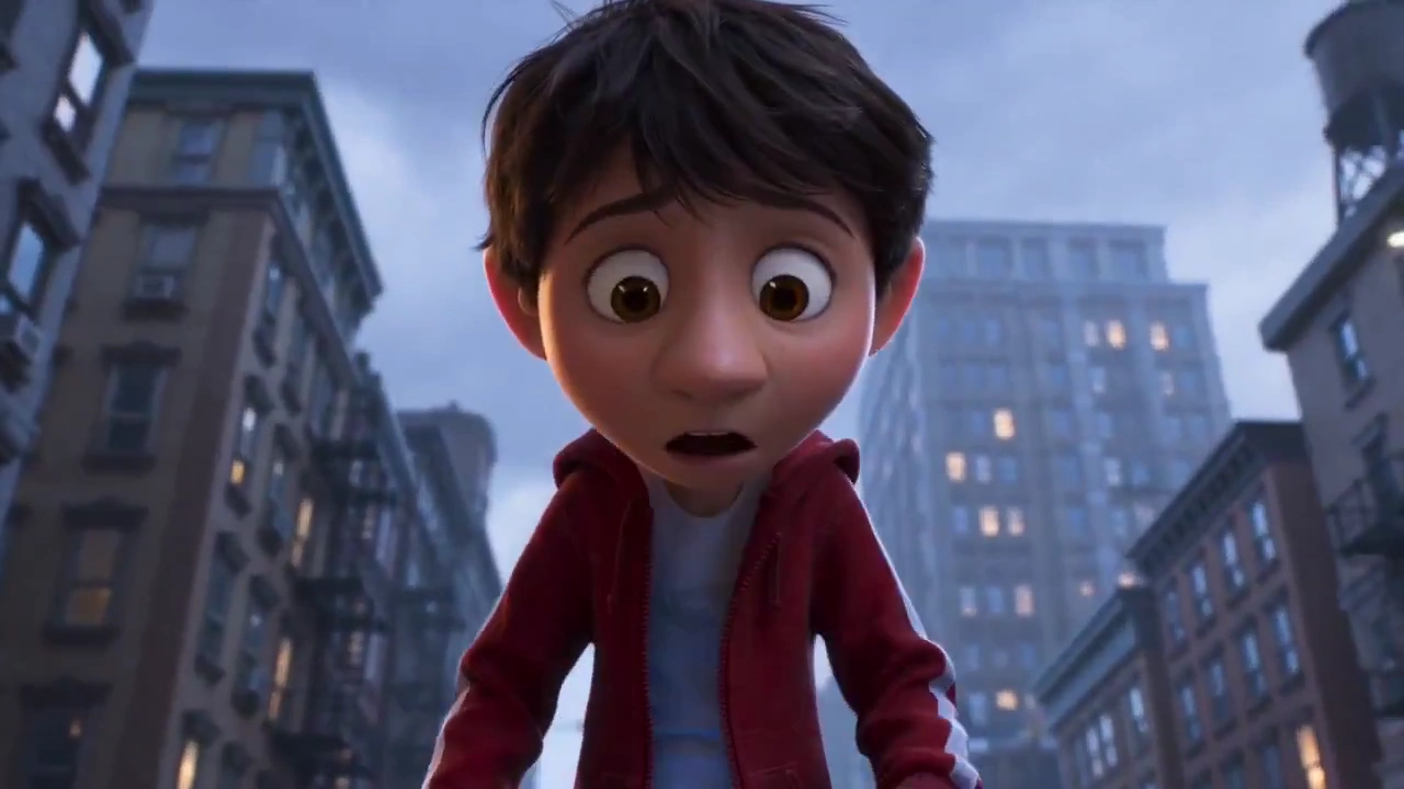 Vibrant Animated Short: Boy Chases Sparkling Fish in the Rain