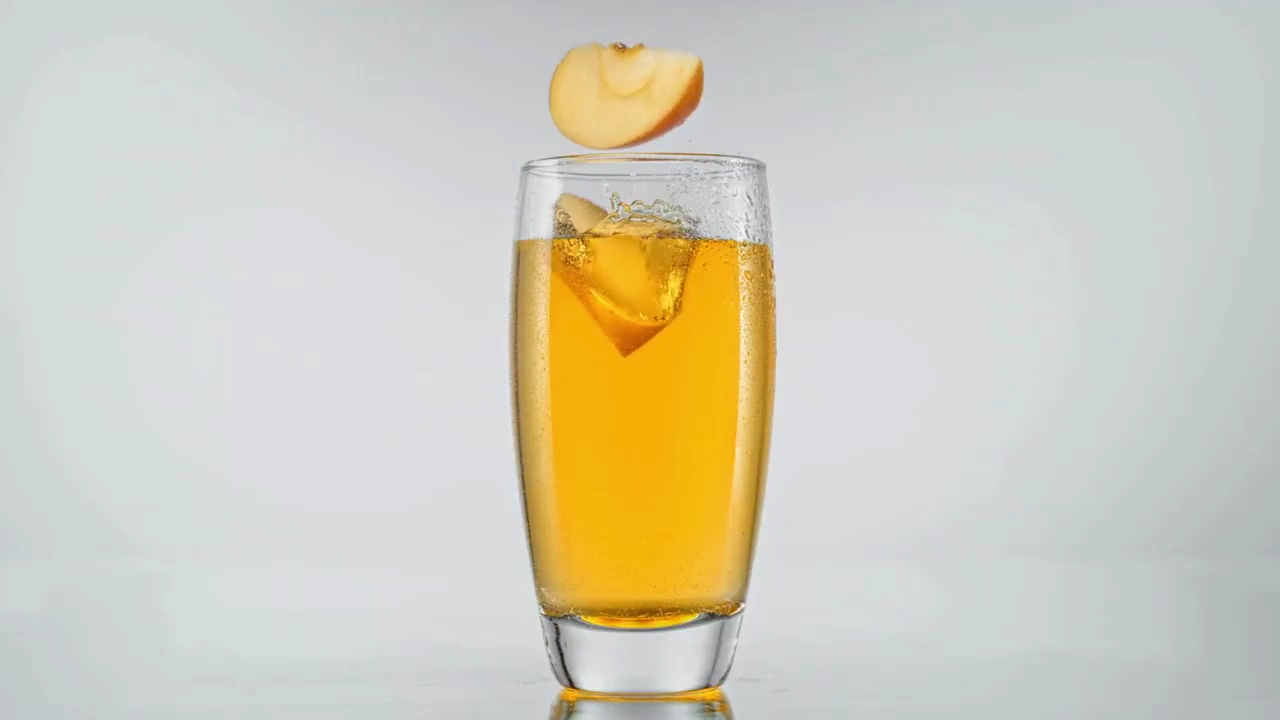 Crystal Splashes Frame a Refreshing Can Floating in Mid-Air