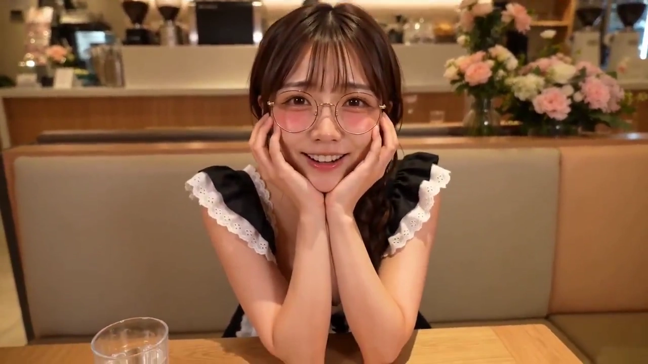First-Person POV Captures a Sweet Maid's Caring Moments