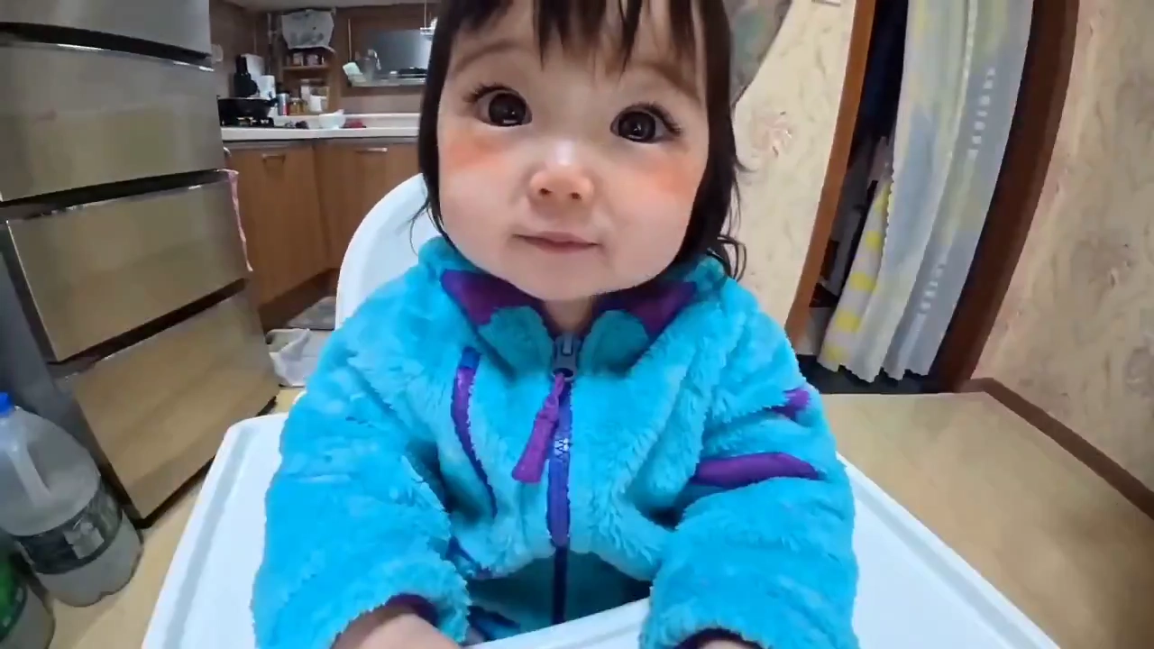 Gummy Smiles and Wobbly Camera: Baby's Morning in a Korean Home