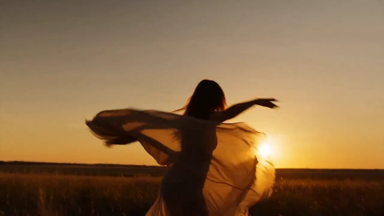 Golden Hour Motion Captures a Leap Against a Sky of Amber