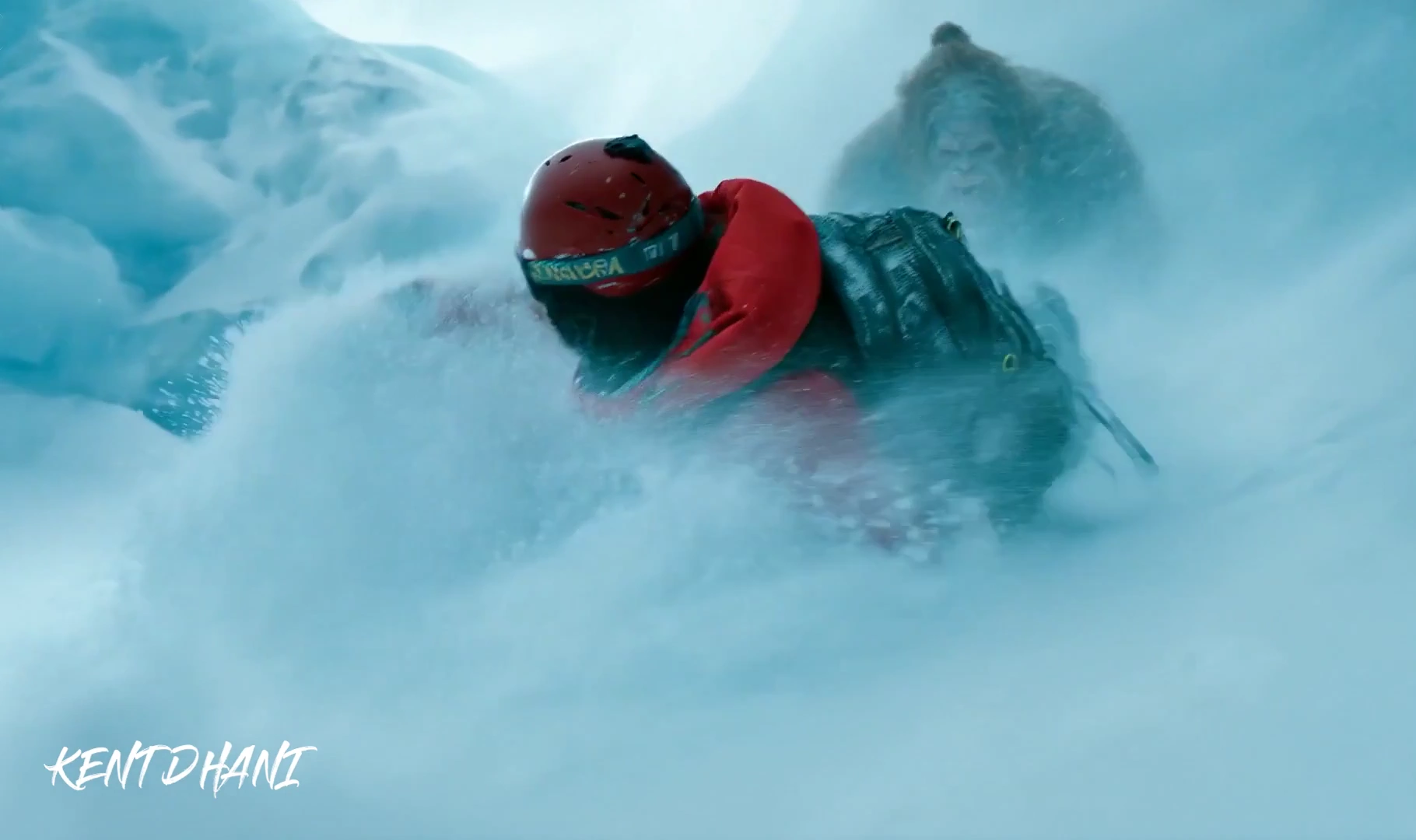 Snowy Chase Ends as Creature Pins Down Exhausted Climber