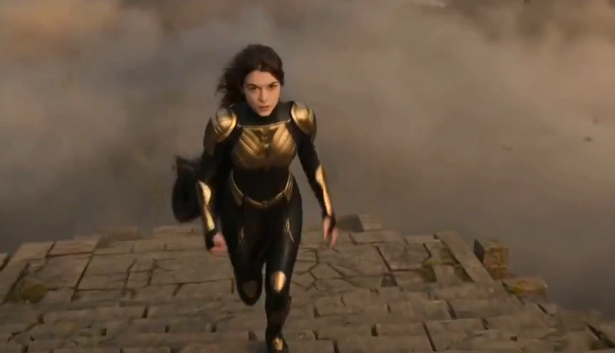 Golden Light Reveals a Dragon's Bow to Its True Queen