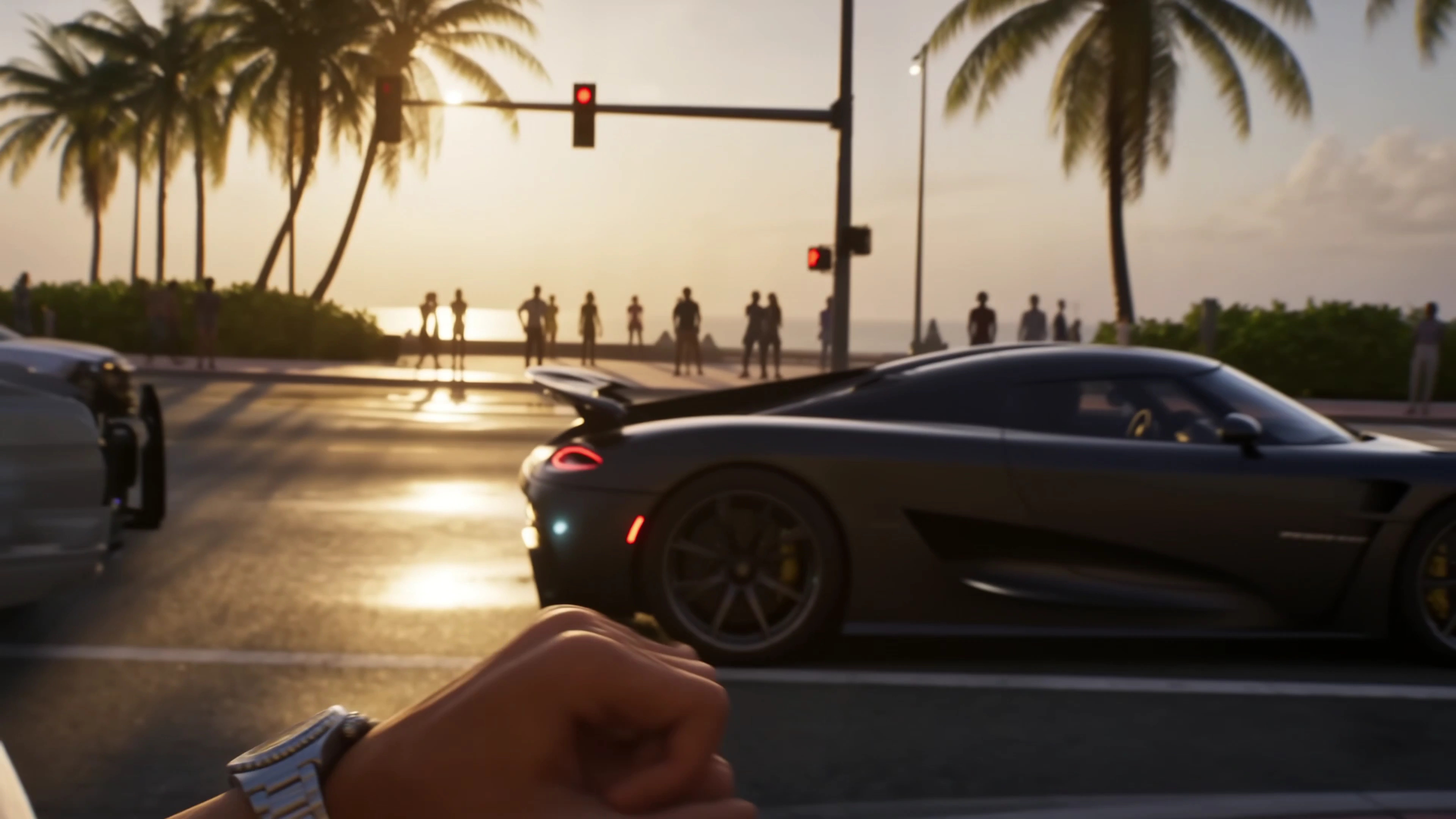 Golden Hour Heist Explodes Into Neon-Lit Police Chase