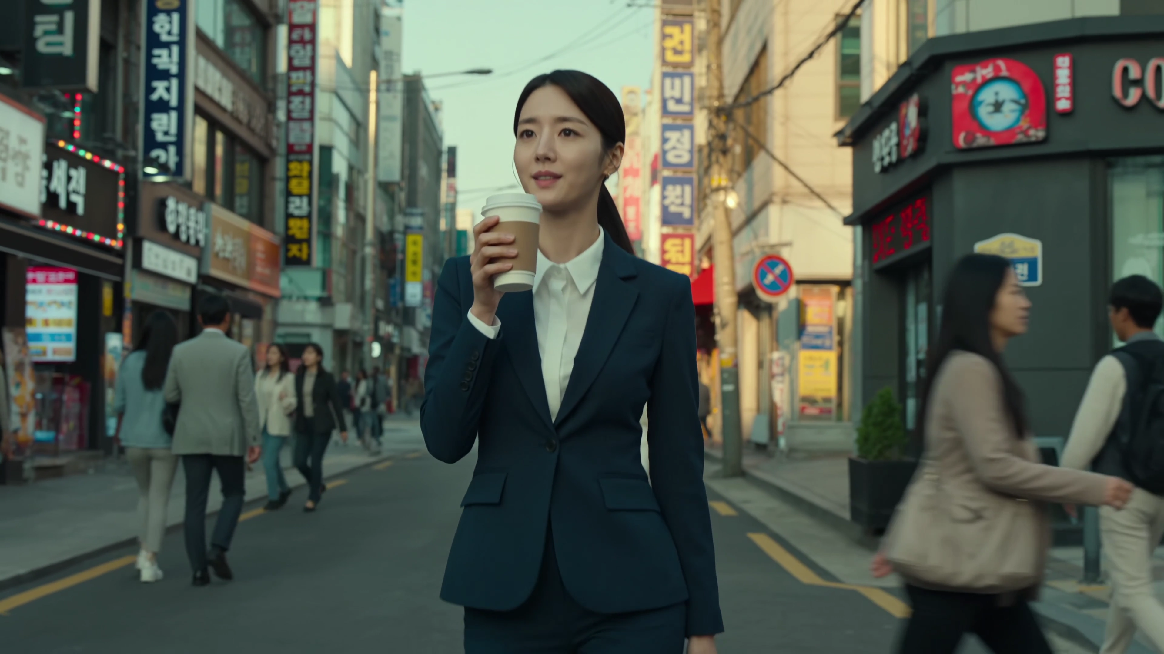 Seoul Businesswoman Teleports Instantly to Prevent a Tragic Accident