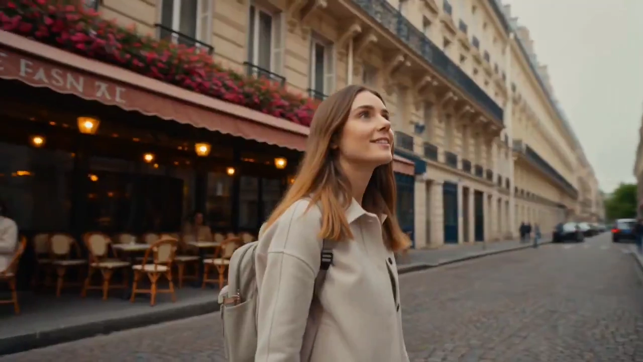City of Light Unfolds Through a Wanderer's Eyes