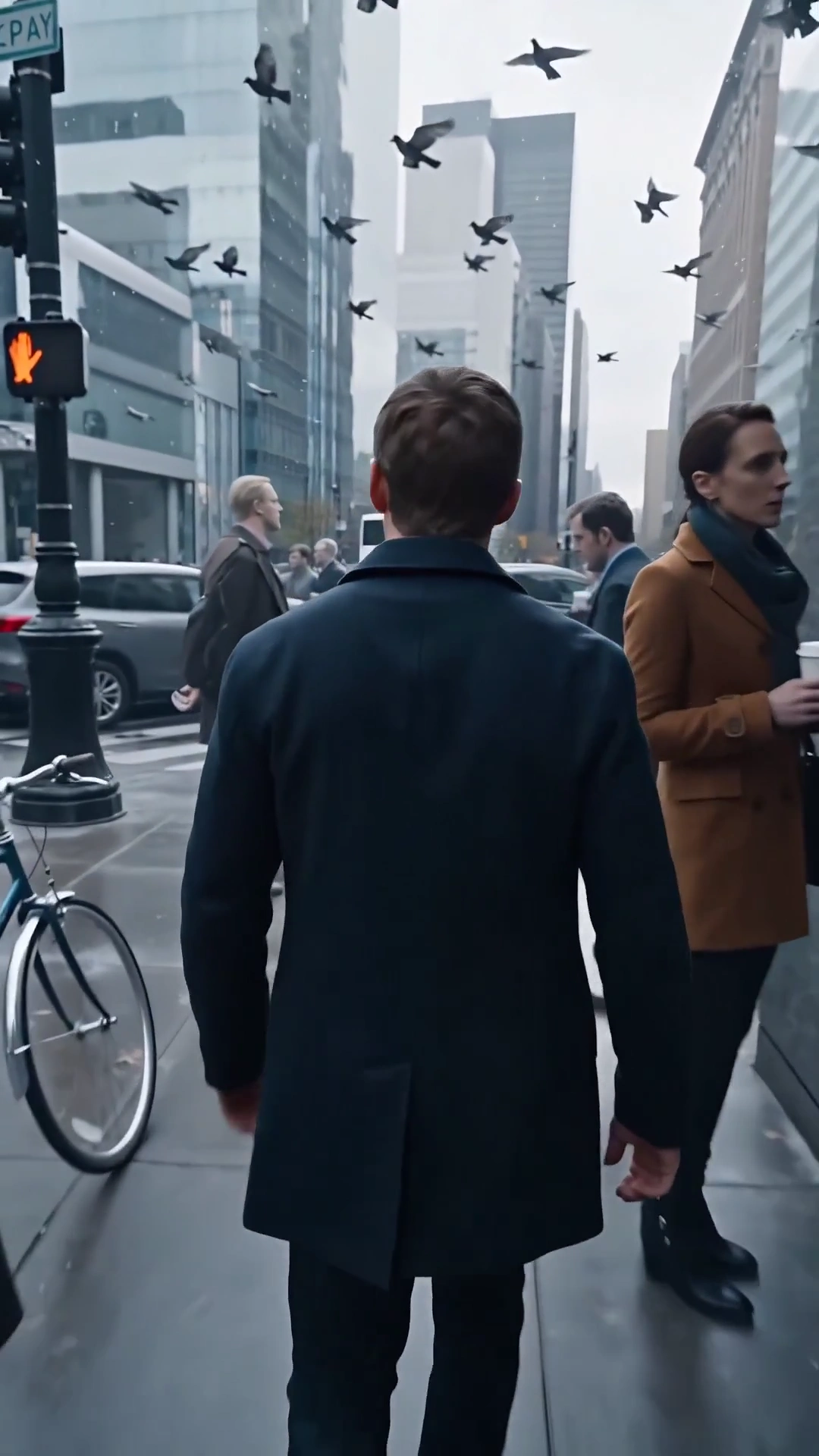 Time Stops as a Pedestrian Explores a Motionless Metropolis