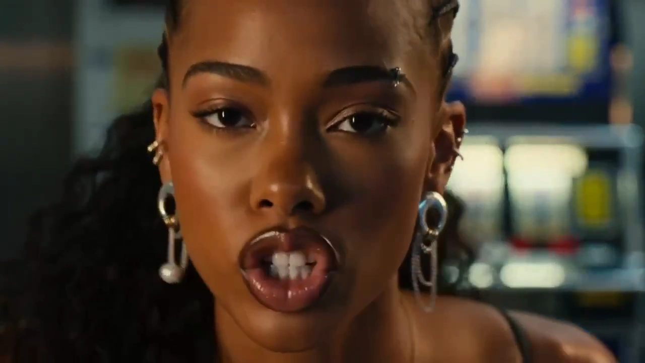 Cornrow Braids and Gold Chains Ignite a Dusk-Hour Block Party