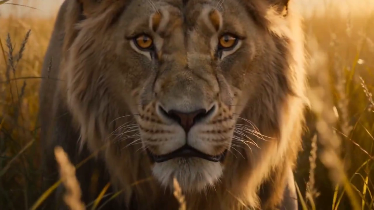 Lion's Calculated Sprint Decides Survival in the African Savanna