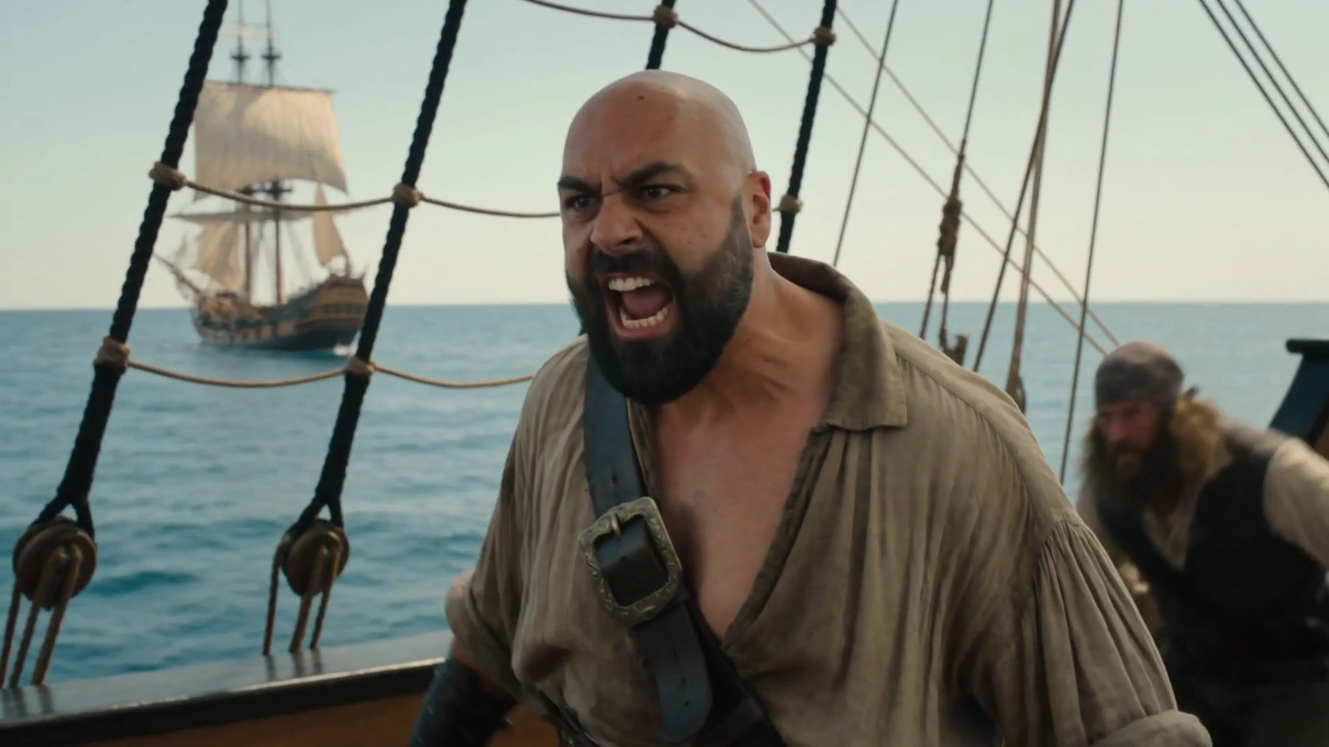 Fierce Pirate Boarding Party Meets Unexpected Elderly Resistance