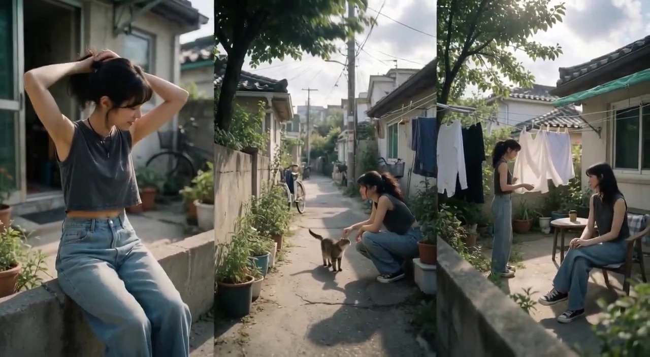 Homemade Video Captures a Girl's Morning Routine in Seoul