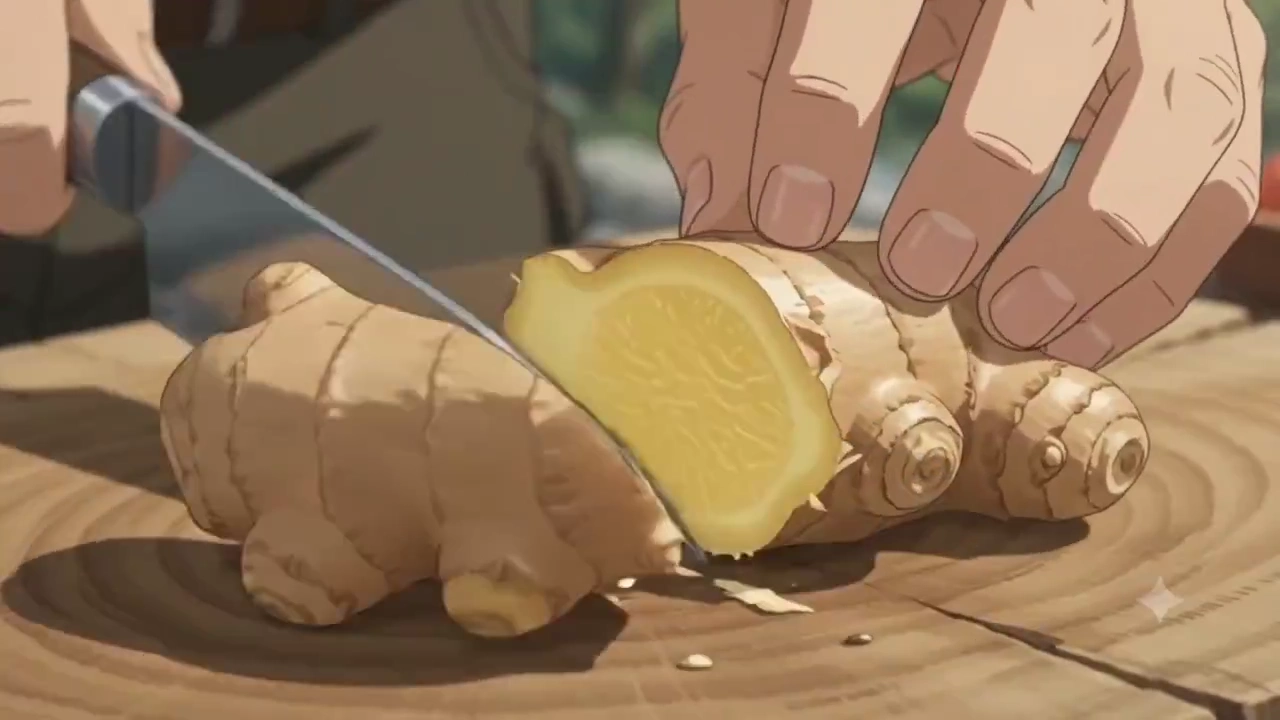 Crystal Broth Cradles Thin Beef Amid Cozy Campsite Glow