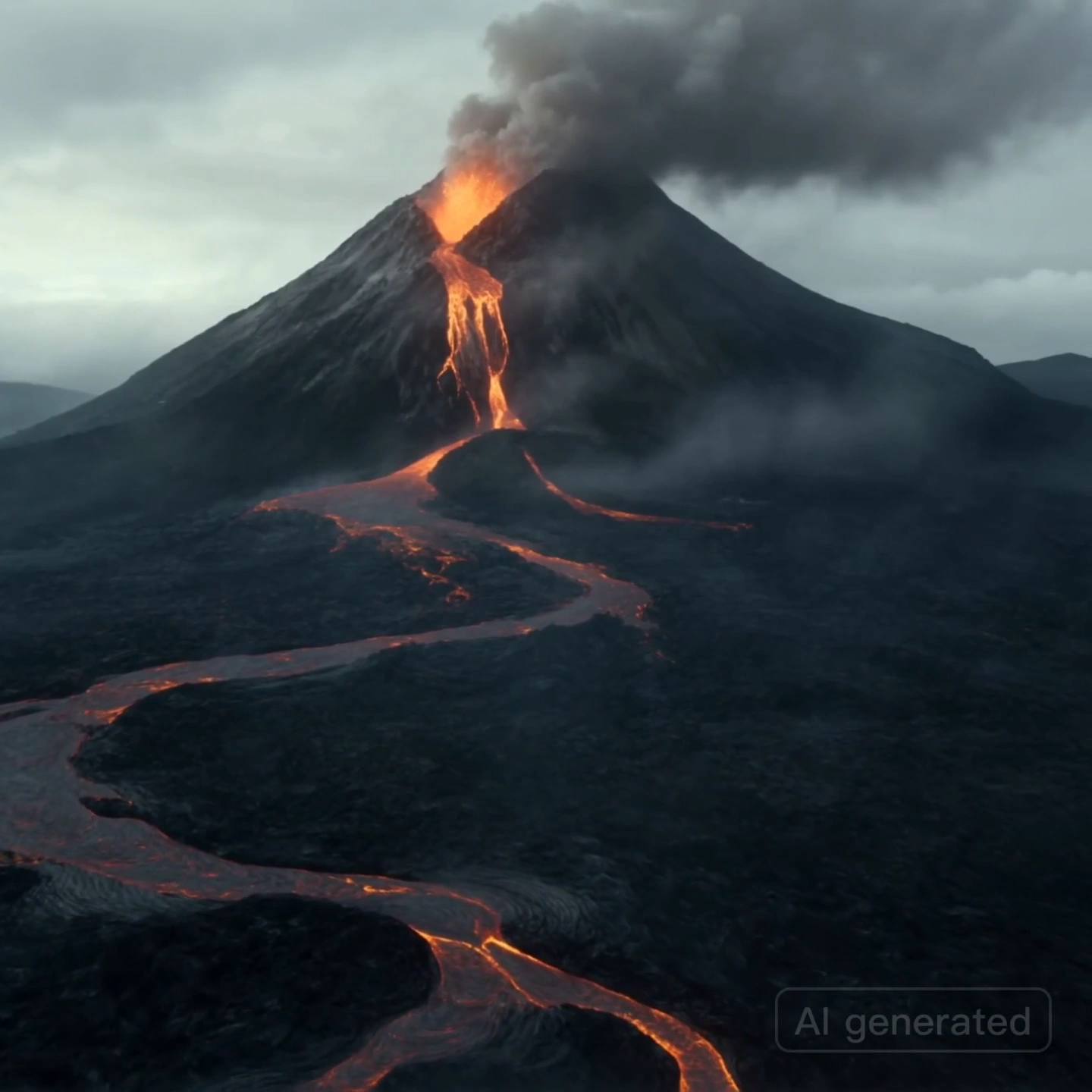 Smoking Volcano Looms as Researchers Deploy Drone From Wet Deck