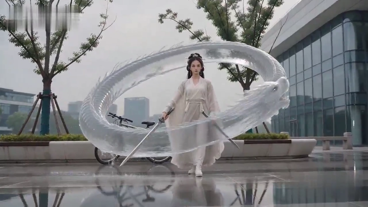 High-Fantasy Water Manipulation Exposed as Hard Work in Rain