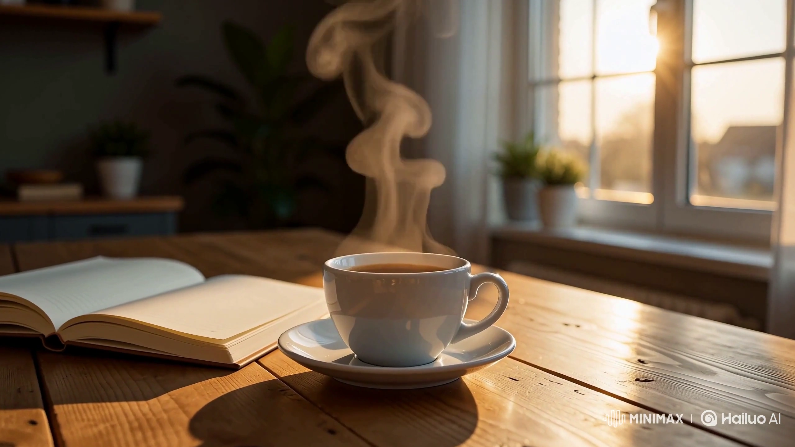 Sunlit Coffee Pour Creates Rich Crema in Slow Motion
