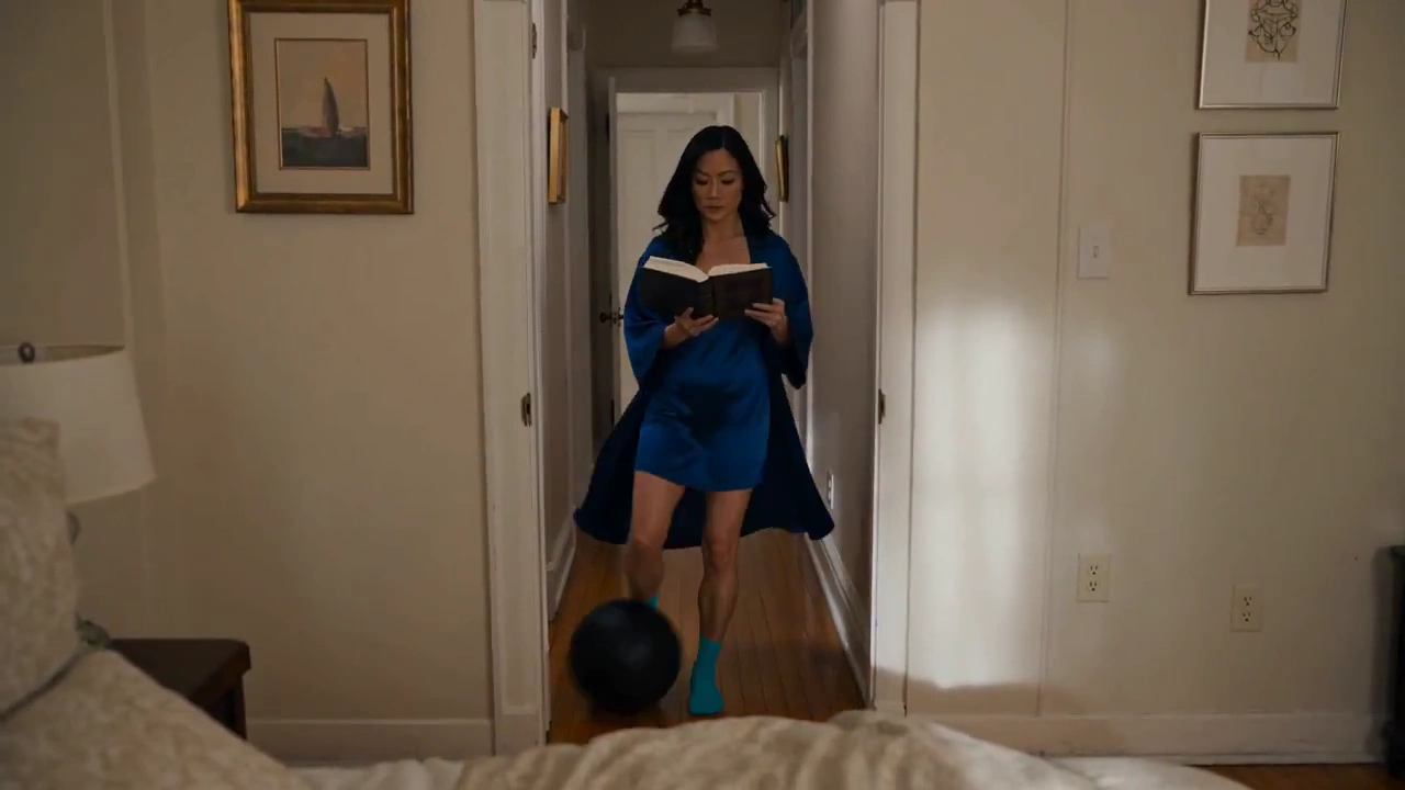 Chaos Erupts While She Reads One Calm Page
