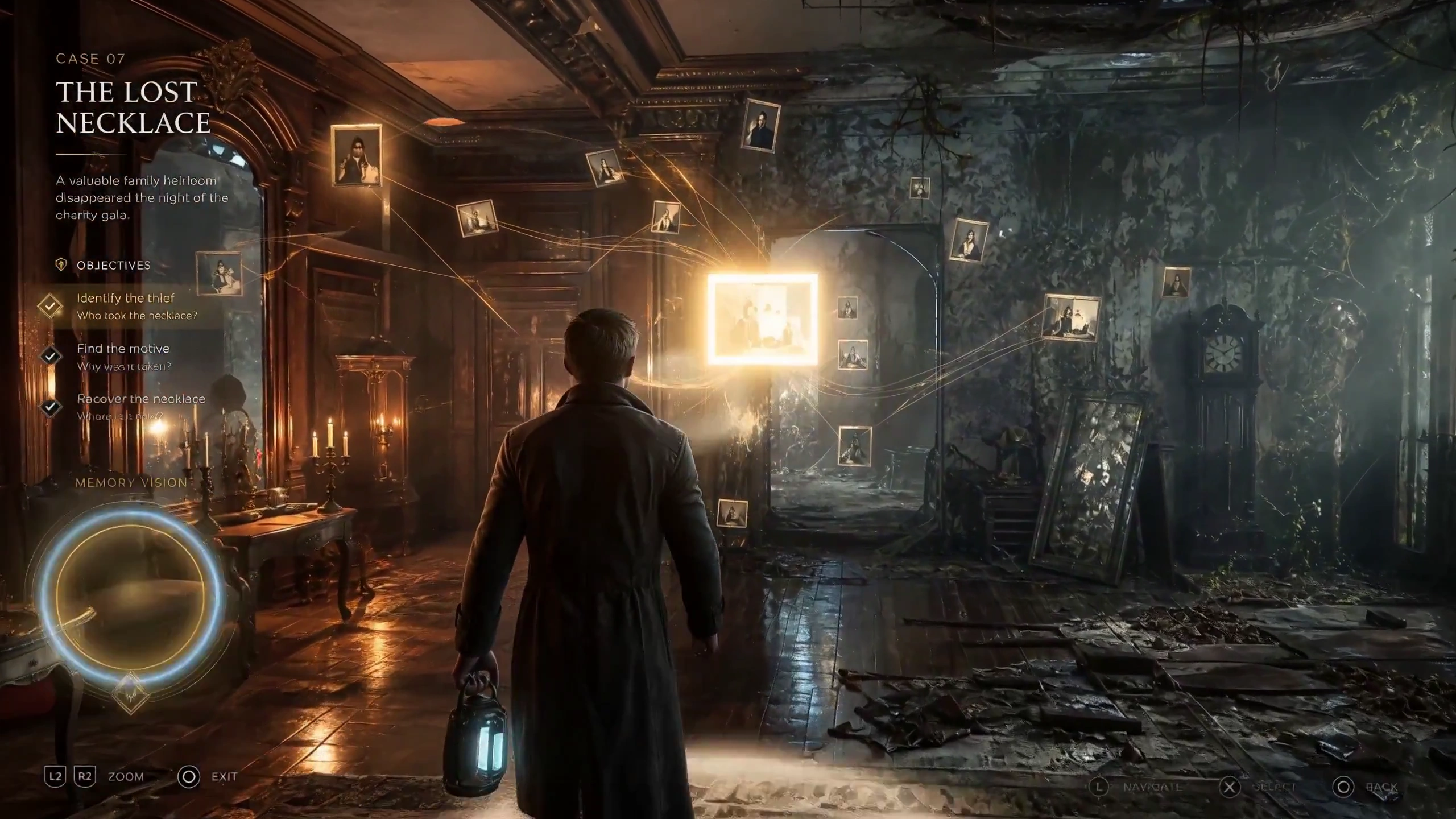 Photographs Open Portals to Rewind Time in a Puzzle Mansion