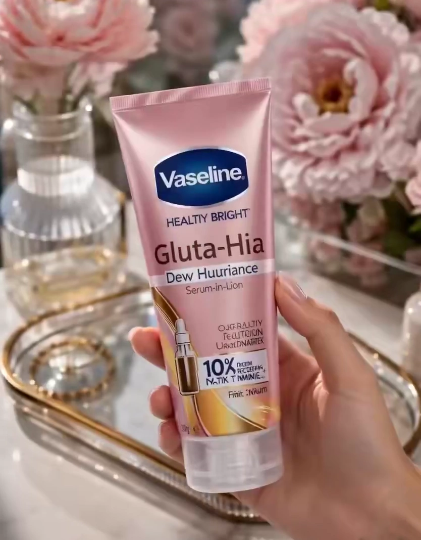 Vaseline's Radiant Glow Lotion Transforms a Simple Morning into Luxury