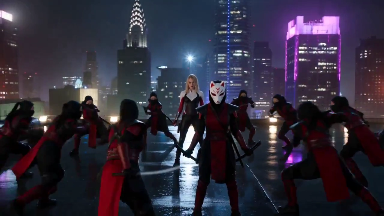 One Heroine vs Nine Ninjas: A Web of Victory