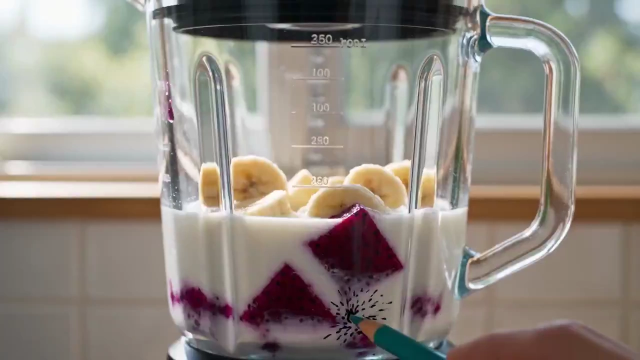 Hand-Drawn Produce Becomes Real Through Seamless Stop-Motion Alchemy