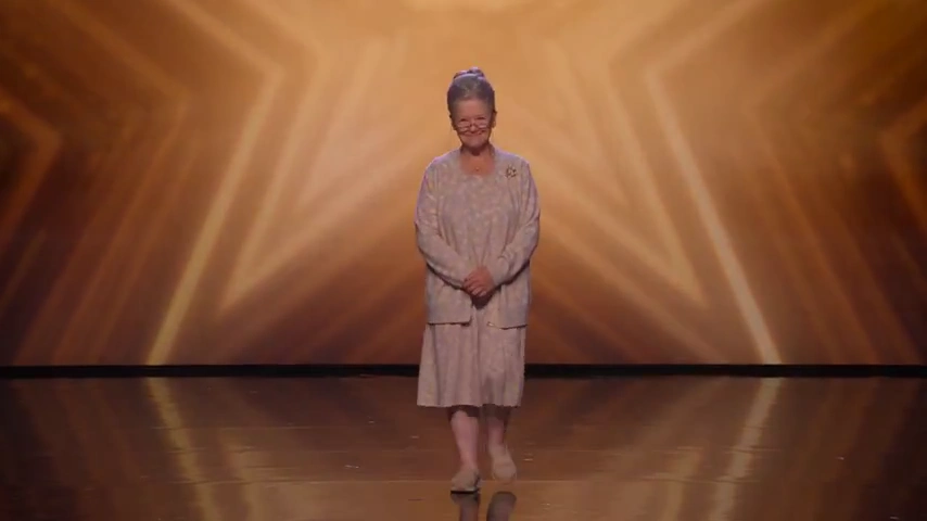 Silence cracks as Margaret's floral cardigan launches into breakdance fury