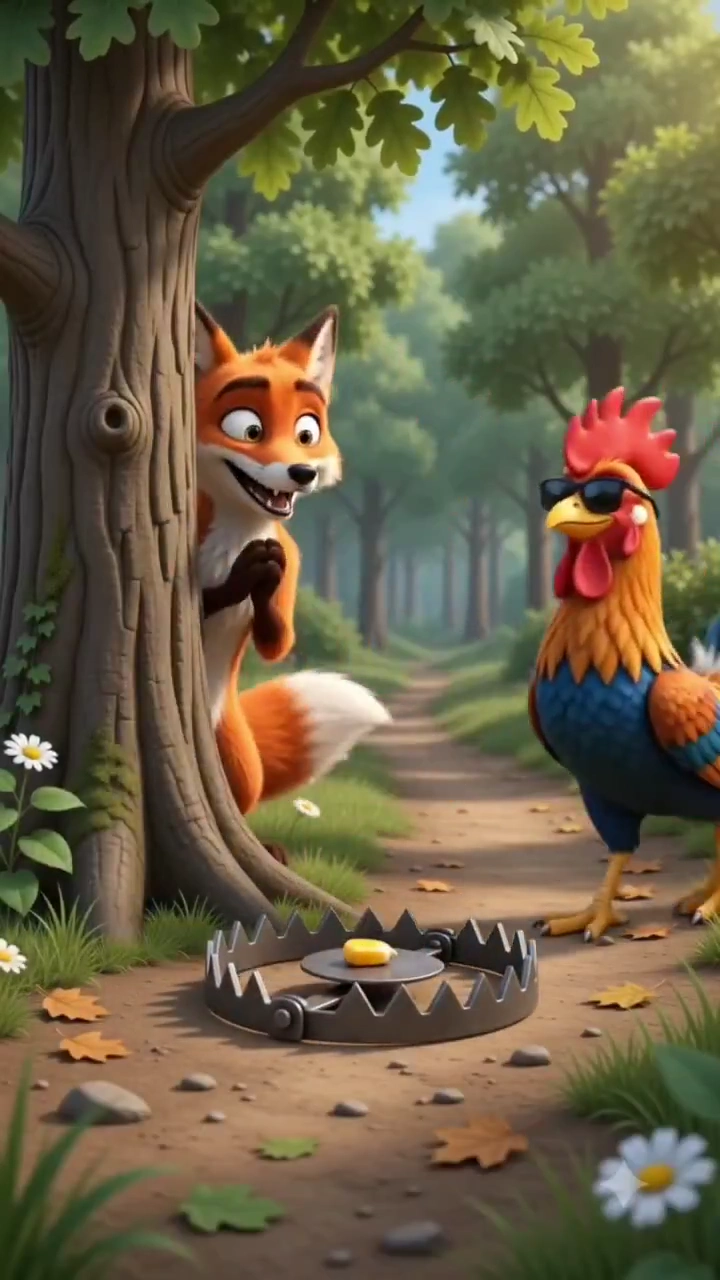 Clever Fox Turns Street Artist in Charming Medieval Village Tale