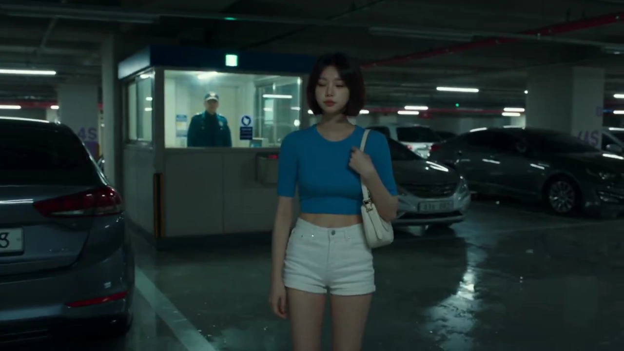 Flickering Lights Signal Terror as a Woman Transforms