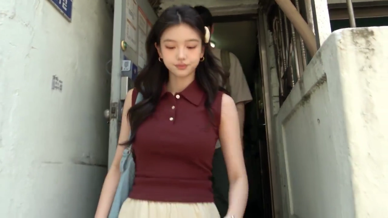 Seoul Summer Memory: Woman and Friend Film Vintage Style
