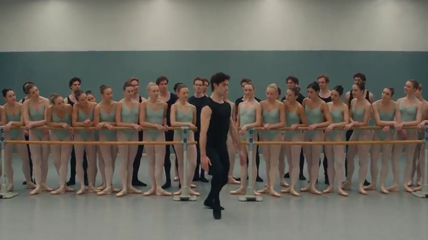 Young Ballet Class Turns Tight Barre Gap Into Charming Dance Challenge