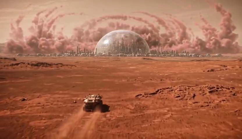 Desperate Dash Across Red Planet Before Airlock Seals Forever