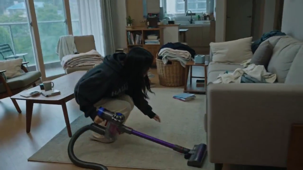 Handheld Vlog Captures Cozy Living Room Cleaning and a Surprising Discovery