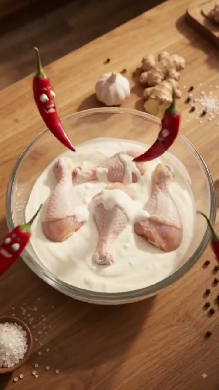 Cute Nuggets Cook Themselves in a Sizzling Hyperreal Kitchen