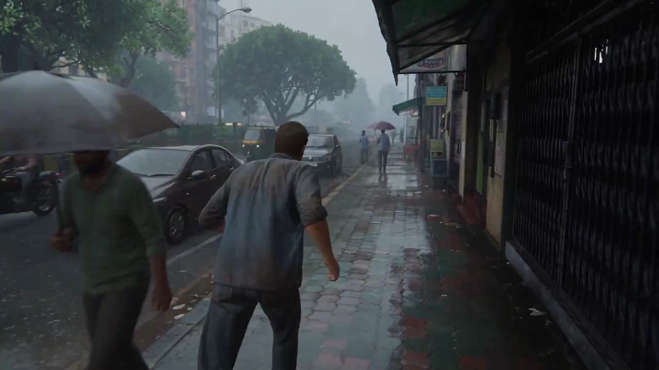 Photorealistic Open-World Chase Unfolds Through Rain-Soaked Mumbai Streets