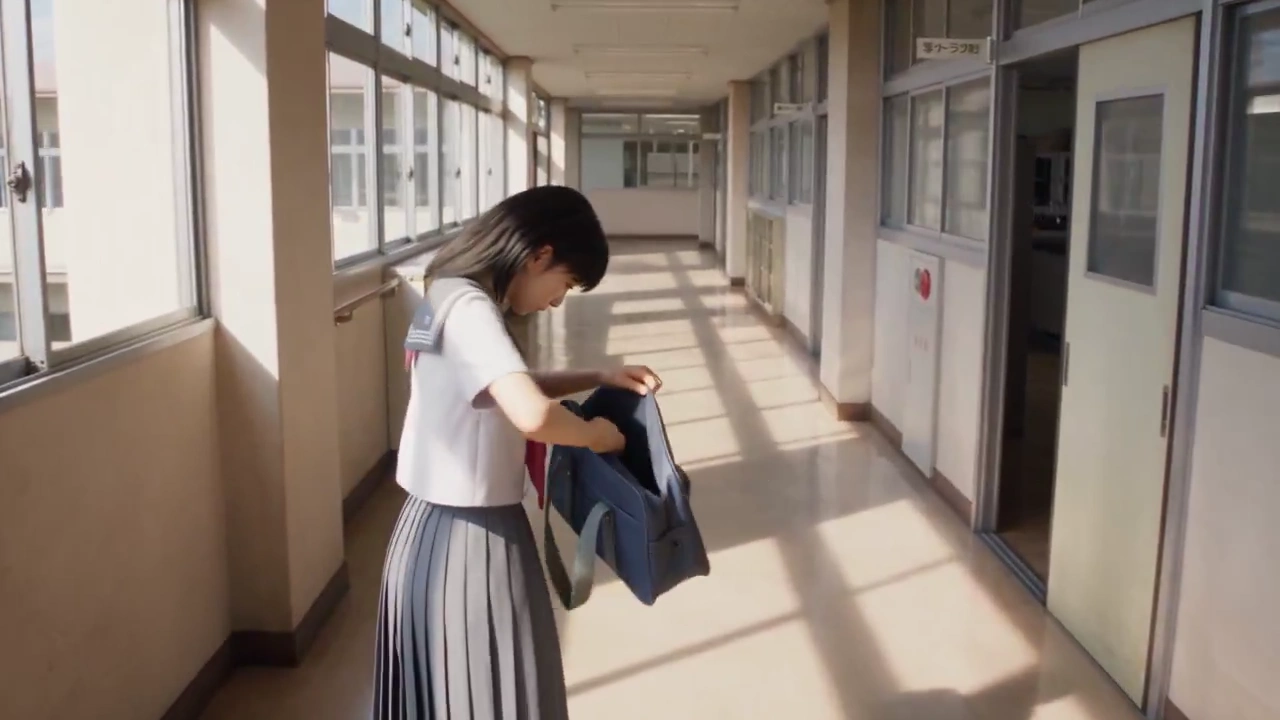 Photorealistic Stealth Mission Inside a Japanese High School Morning