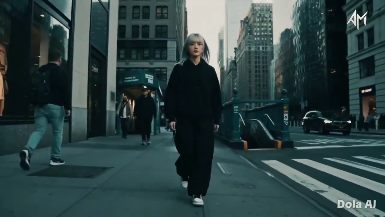 Face-Locked Cinematic Journey Tracks Woman From Neon to Dawn
